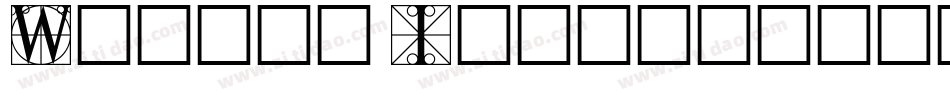 Walrod Initials字体转换